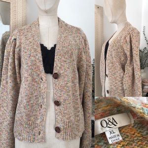 Q&A 90”Chunky- Multi-color Sweater